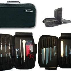 Valigetta Cucina: Valigetta Completa Di 18 Coltelli E Utensili Per Cuoco Di Fischer Bargoin