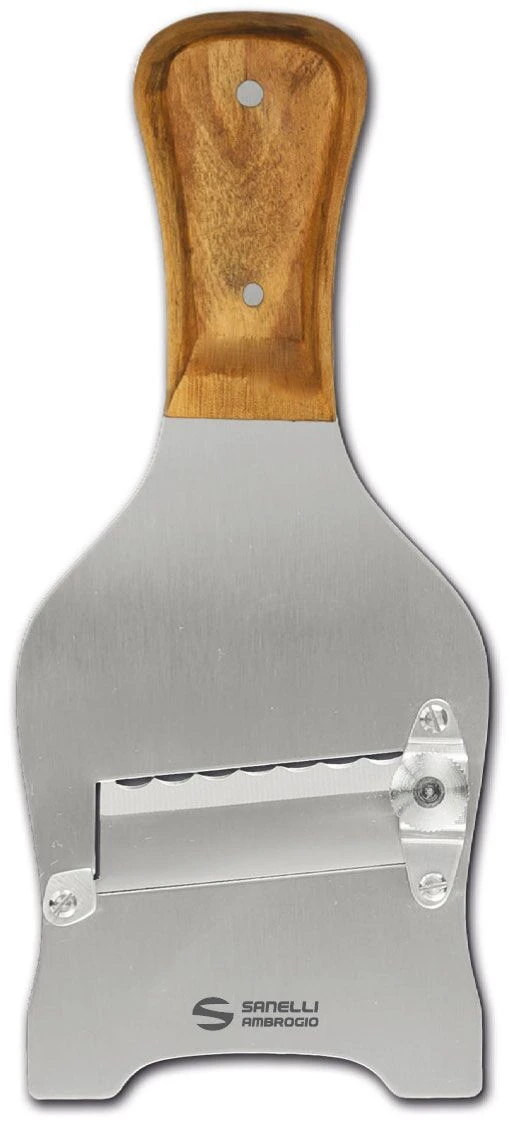 Affettatartufo Manico Ulivo Taglio Ondulato Di Sanelli Ambrogio