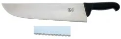 Coltello Da Banco Largo Seghettato Cm 36 Lavorazione Pesce