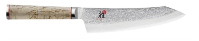 Coltello Damasco 101 Strati ROCKING Santoku Lama Cm. 18 Serie Miyabi 5000 MCD