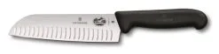 Coltello Santoku Cm. 17 Con Lama Alveolata Serie Fibrox Di Victorinox