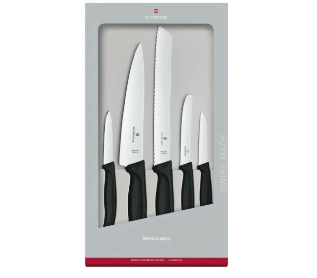 Set 5 Coltelli Swiss Classic Di Victorinox