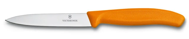 Bamix & Victorinox Orange: Set Frullatore Immersione, Coltelli Victorinox, Microplane E Spatola Arancione - immagine 6