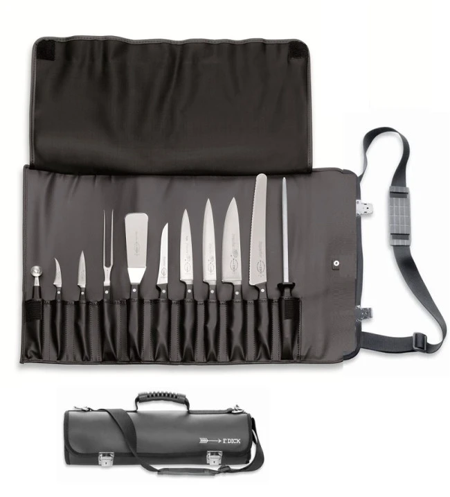 Valigetta ROLL BAG Completa Di Coltelli Forgiati Premier Plus - Superior E Accessori