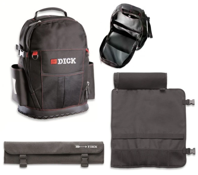 Zaino Academy Completo Di Avvolgibile Portacoltelli Vuoto Di Dick