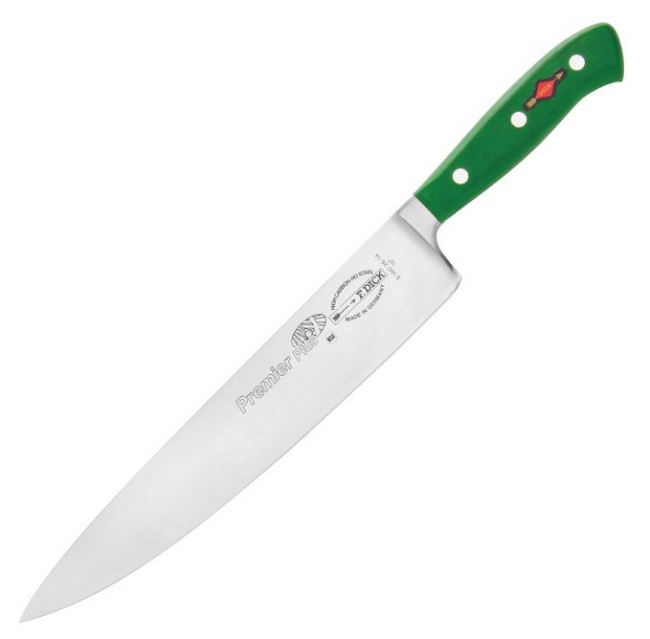 Coltello Cuoco Forgiato Verde Cm 21 Serie Premier Plus Di Dick