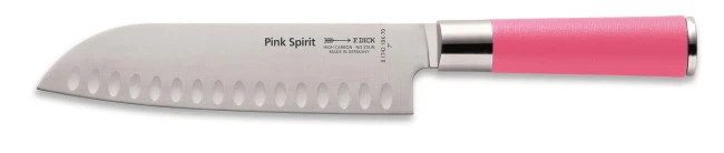 Santoku Con Lama Alveolata Pink Spirit Di Friedr. Dick #pinkupyourworld