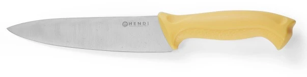 Set Per Pollame: Tagliere Giallo + 3 Coltelli Manico Giallo HACCP - immagine 3