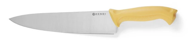 Set Per Pollame: Tagliere Giallo + 3 Coltelli Manico Giallo HACCP - immagine 4