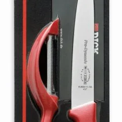 Set Di Coltello E Pelapatate Manico Rosso Di Dick