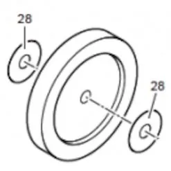 Dischi Di Plastica D. 70 X 22 X 0,3 Mm. Per Macchina Affilatrice SM 110 E SM 111 Di Dick