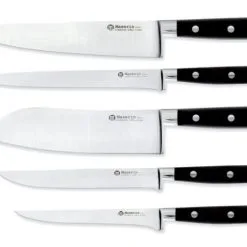 Set 5 Coltelli Forgiati Apollo 2 Di Coltellerie Maserin
