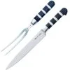 Set Affettare BBQ: Coltello Affettare Forgiato Cm. 21 Serie 1905 Di Dick E Forchettone Serie 1905 Di Dick