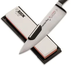 Pietra Per Affilare Dick Grana 360 1000 Con Supporto Antiscivolo E Guida Per Affilare