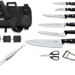 Valigetta Culinary Bag Completa Di 6 Coltelli + 3 Accessori