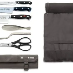 Avvolgibile PremierPlus: Rotolo Di Coltelli Completo Di Coltelli Forgiati E Accessori