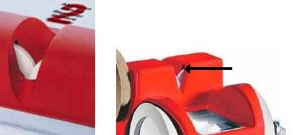 Coppia Di Mole Per Refilare Ricambio RS 150 Duo E SM111