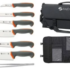 Valigetta Completa Di 6 Coltelli Serie Tecna Di Sanelli Ambrogio E Pinza