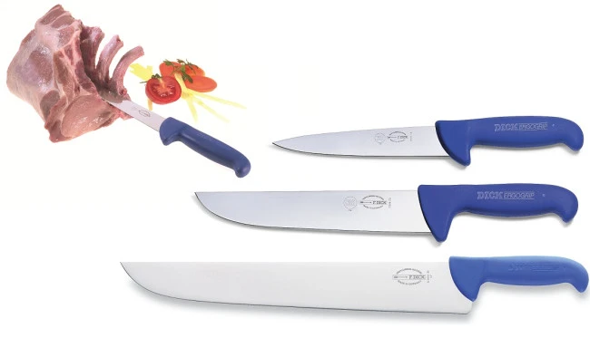 Set 3 Coltelli Ergogrip Dick Lavorazione Carne