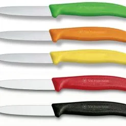 Cinque Spelucchini Victorinox Colors: Verde, Arancio, Giallo, Rosso, Nero