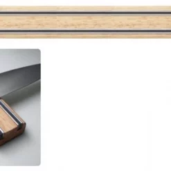 Appendicoltelli Professionale - Barra Magnetica Per Coltelli In Legno Lunghezza Cm. 45