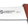 Coltello Scimitarra Americana Con Lama Stretta Cm. 21 Linea BBQ Di Ambrogio Sanelli