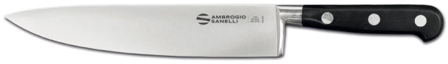 Coltello Cuoco Trinciante Forgiato Cm. 20 Serie Chef Di Ambrogio Sanelli