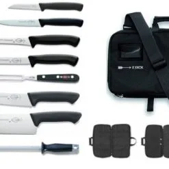 Valigetta Culinary Bag Completa Di Coltelli Pro-dynamic, Affilatoio, Forchettone E Pelapatate