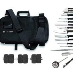 CulinaryBag Con Victorinox, Microplane, Termometro E Accessori