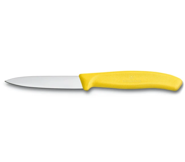 Spelucchino Cm. 8 Serie Classic Di Victorinox - Manico Giallo