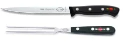 Set Enjoy Barbecue: Coltello Filettare Cm. 18 Flessibile Serie Superior E Forchettone Superior Cm. 15 Di Dick