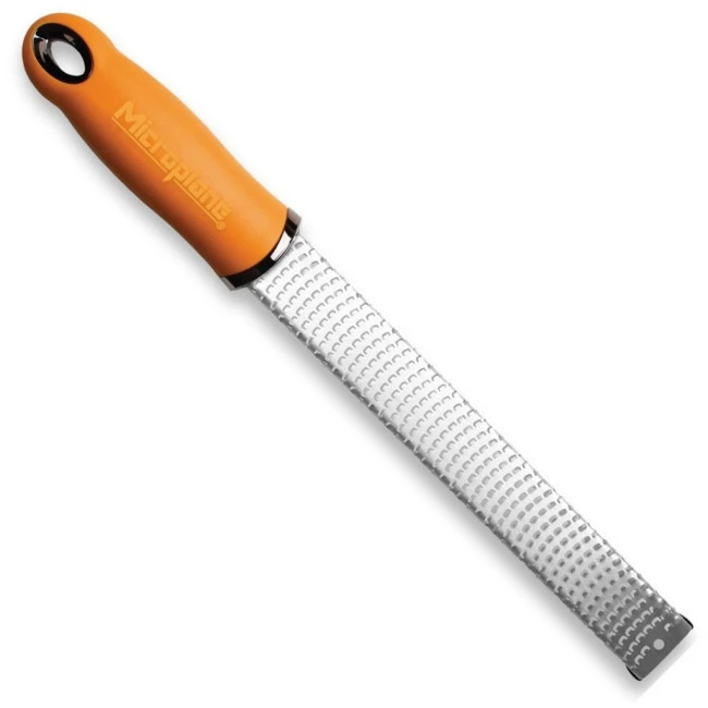 Bamix & Victorinox Orange: Set Frullatore Immersione, Coltelli Victorinox, Microplane E Spatola Arancione - immagine 5
