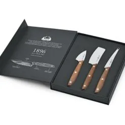 Set Formaggio Con Manico In Noce Linea 1896 Di Due Cigni Coltellerie