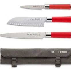 Spirito Rosso: Valigetta Completa Di 3 Coltelli Red Spirit Di Dick