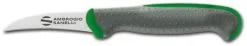 Coltello Verdura Curvo Manico Verde Di Linea Tecna