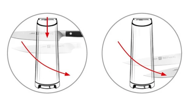 Affilacoltelli Professionale ZWILLING V-Edge Completo Di 3 Pietre Per Affilare - immagine 10