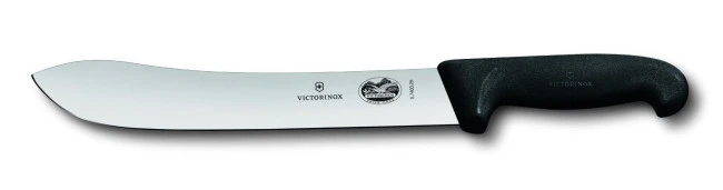 Coltello Scimitarra Cm. 25 Linea Fibrox Di Victorinox