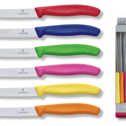 Set 6 Pz. Coltelli Swiss Classic Colors Di Victorinox