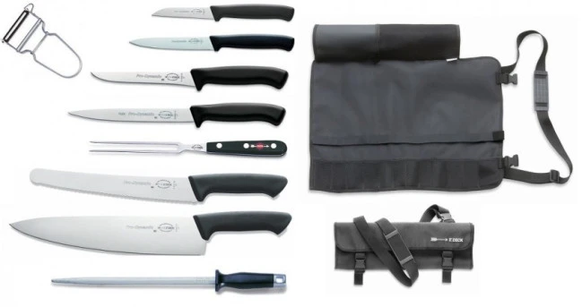 Valigetta Scuole Di Cucina Completa Di Coltelli Dick Pro-Dynamic E Accessori