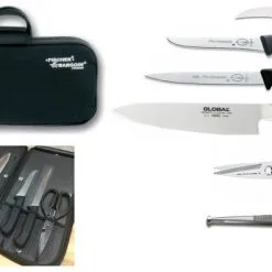 Valigetta Enrico Completa Di Coltelli Wusthof, Dick, Global E Accessori