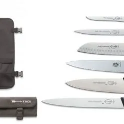 Valigetta Eventi: 5 Coltelli Dick Serie Prodynamic E 1 Coltello Seghettato Victorinox Serie Fibrox