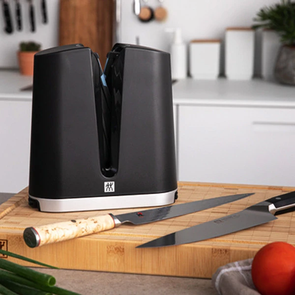 Affilacoltelli Professionale ZWILLING V-Edge Completo Di 3 Pietre Per Affilare - immagine 3