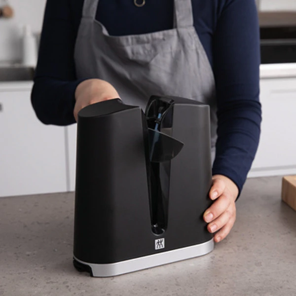 Affilacoltelli Professionale ZWILLING V-Edge Completo Di 3 Pietre Per Affilare - immagine 4