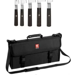 Miyabi Bag 4000: Valigetta Completa Di 5 Coltelli Serie Miyabi 4000 FC